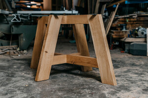 Holz Tischgestell Trondheim nach Maß