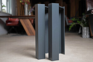 Stabile Tischfüße aus Stahl im Industrial Style Pantia