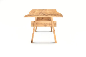 Tisch mit Baumkante nach Ma&szlig; Niklas - #custom.ansicht# 3