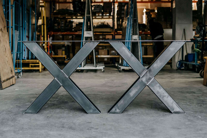 Industriedesign Tischgestell Mika 2er Set