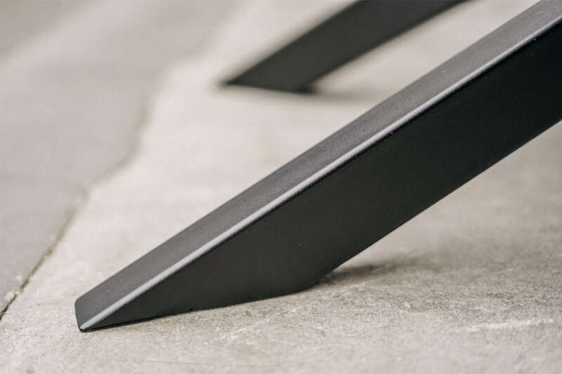 Füße vom Metallgestell in Schwarz für eine Tischplatte vom Typ Mikado