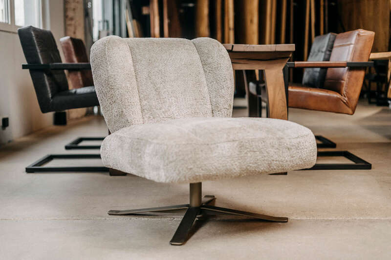 Lounge Sessel modern mit Drehfunktion Charlie - #custom.ansicht# 8