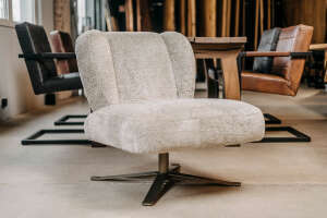 Lounge Sessel modern mit Drehfunktion Charlie - #custom.ansicht# 1
