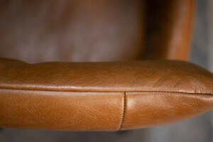 Materialbild Lederbezug Stühle