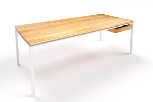 Schreibtisch Design Eiche astfrei Filigrando - #custom.ansicht# 3