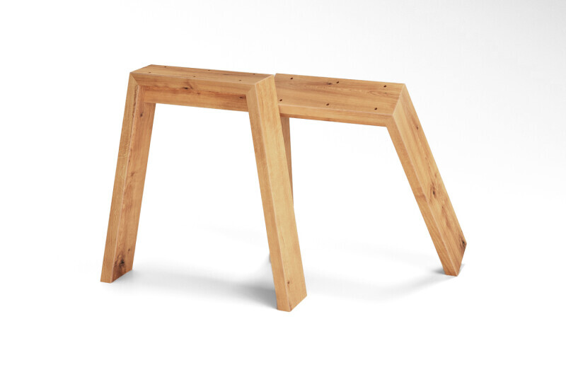 Holz Tischgestell aus Eiche Modell Jacob