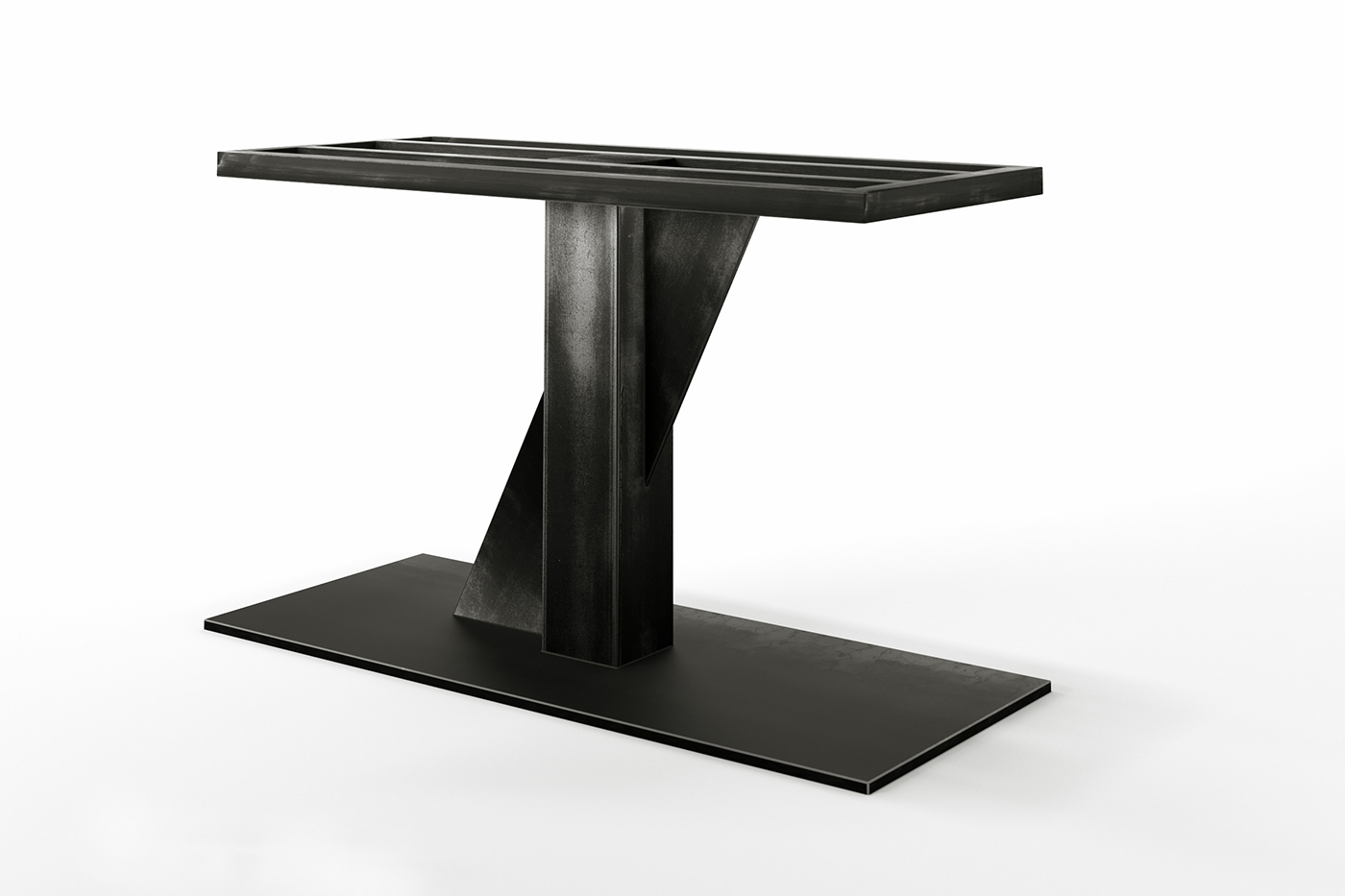 Modernes Tischgestell aus Metall