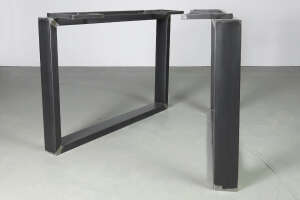 Stahl Tischgestell mit Schattenfuge Vardo