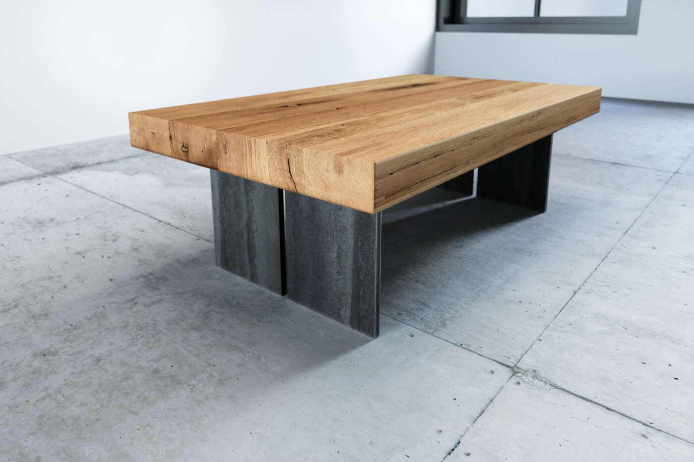 Holz Tisch Couch alte Eiche Raik [WOHNSEKTION]