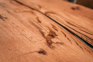 Massivholz Tischplatte aus Eiche mit Epoxid 350 x 115 x 5,5 cm - #custom.ansicht# 11