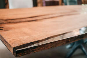 Einmalige Eiche mit Epoxid Tischplatte 350 x 115 x 5,5 cm - #custom.ansicht# 11