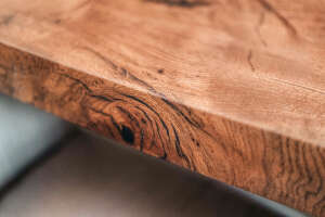 Rustikale Eiche Tischplatte mit Epoxid 360 x 115 x 5 cm - #custom.ansicht# 6