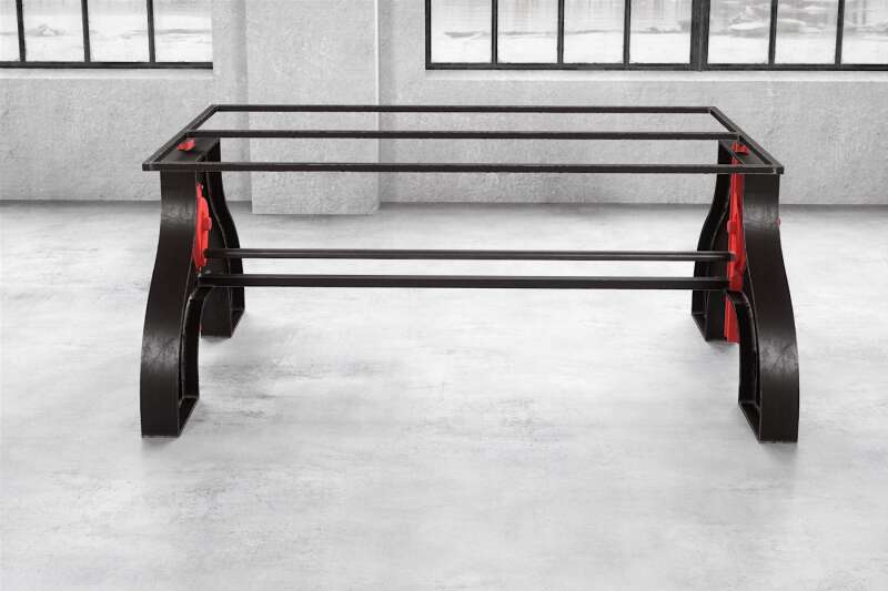 Industriedesign Tischgestell Milas h&ouml;henverstellbar - #custom.ansicht# 4