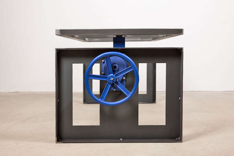 Pivot Metall Tischuntergestell  mit verstellbarer Höhe