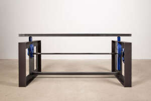 H&ouml;henverstellbares Tischgestell Stahl auf Ma&szlig; Pivot - #custom.ansicht# 3