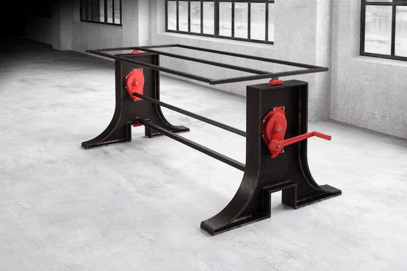 Tischgestell höhenverstellbar Stahl