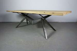 Esszimmer Tischgestell nach maß aus Stahl