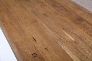 Massivholz Tischplatte Bauholz 220x103x4 - #custom.ansicht# 2