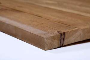 Massivholz Tischplatte Bauholz 220x103x4 - #custom.ansicht# 3