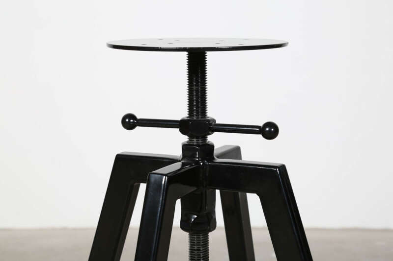 H&ouml;henverstellbares Tischgestell Rotario schwarz lackiert - #custom.ansicht# 3