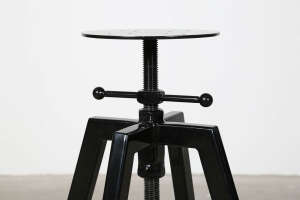H&ouml;henverstellbares Tischgestell Rotario schwarz lackiert - #custom.ansicht# 3