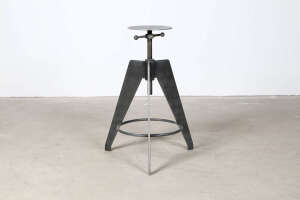 Industriedesign Stahl Tischgestell höhenverstellbar Milton