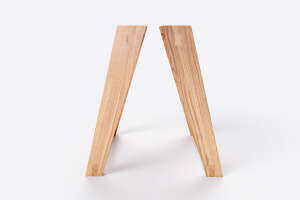 Holz Tischkufen schräg Kenan