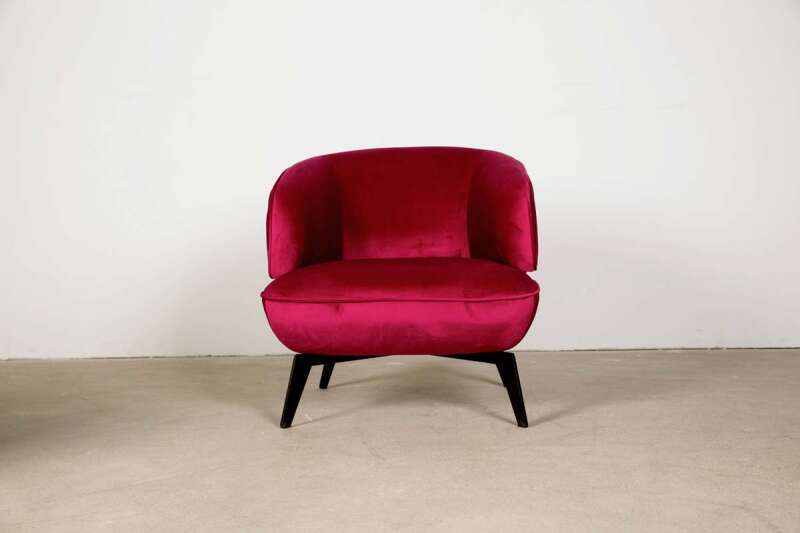 Lounge Sessel Aladin Royal-Green oder Fuchsia