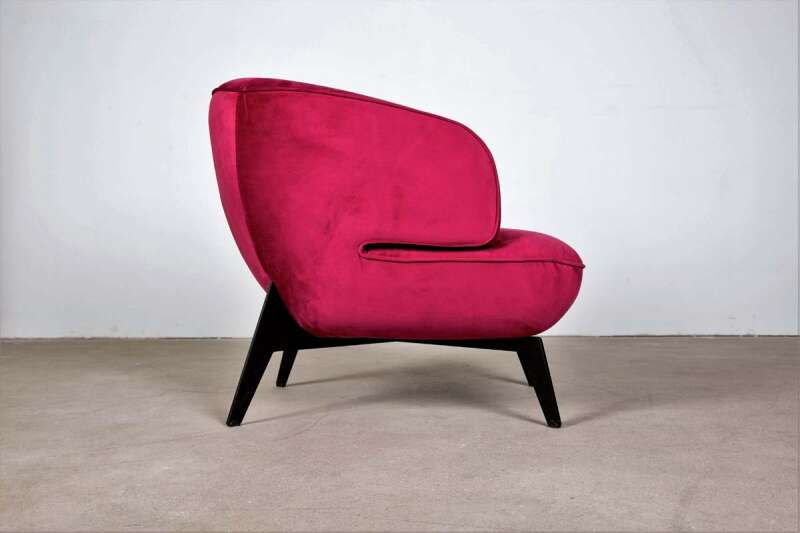 Lounge Sessel Aladin Royal-Green oder Fuchsia - Ansicht 4