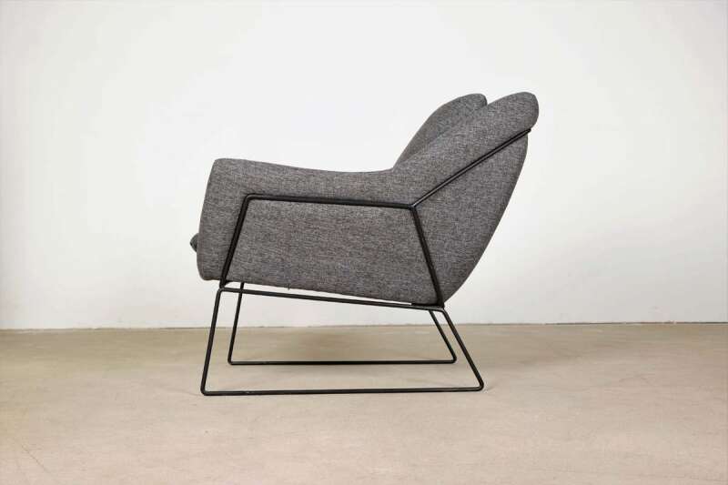 Stoff Lounge Sessel Anwar modern - Ansicht 3