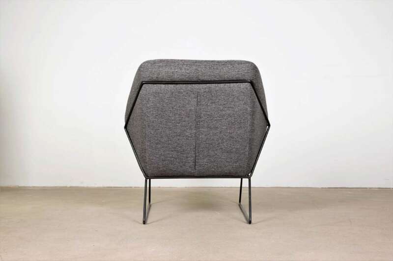 Stoff Lounge Sessel Anwar modern - Ansicht 5