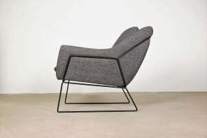 Stoff Lounge Sessel Anwar modern - #custom.ansicht# 3