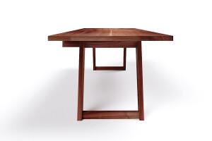 Massivholz Schreibtisch Kenan Nussbaum - #custom.ansicht# 4