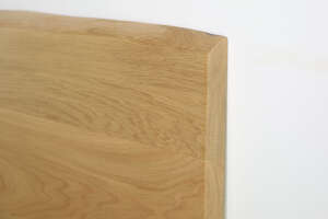 Tischplatte Eiche astfrei mit Baumkanten Unikat 190 x 100 x 4cm - #custom.ansicht# 4