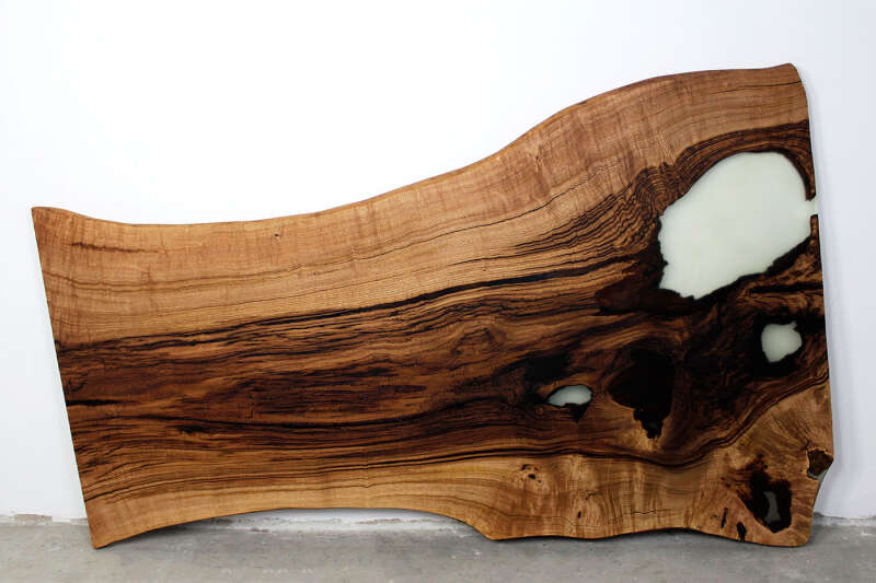 Holzscheibe Baumscheibe ca.60x5cm Tischplatte 