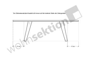 Montagevorbereitung - Tischplatte mit Tischgestell verbinden - #custom.ansicht# 3
