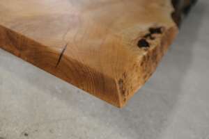 Eschenholz Baumkanten Tischplatte 230 x 100 x 5 cm - #custom.ansicht# 5