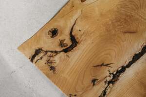 Eschenholz Baumkanten Tischplatte 230 x 100 x 5 cm - #custom.ansicht# 9