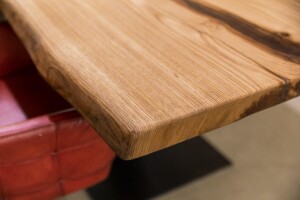Baumkanten Tischplatte Kastanie 228 x 110 x 6 cm - #custom.ansicht# 3