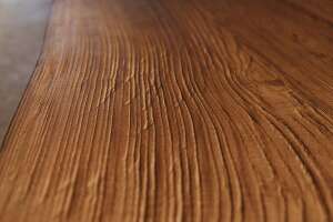Baumkanten Tischplatte Kastanie geb&uuml;rstet 220 x 105 x 6 cm - #custom.ansicht# 5