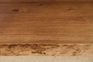 Baumkanten Tischplatte Kastanie geb&uuml;rstet 220 x 105 x 6 cm - #custom.ansicht# 6