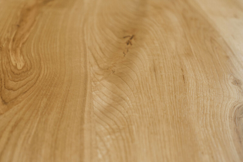 Handgefertigte aufgedoppelte Massivholz Tischplatte aus Eiche 240x100x4 cm - #custom.ansicht# 4