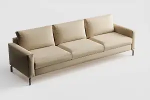 Sofa modern nach Maß Modell Kantana Textilbezug