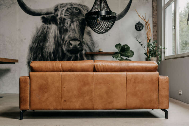 Echtleder Sofa 180cm, Kantana