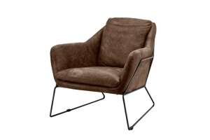 Celina Lounge Sessel modern Echtleder - #custom.ansicht# 3